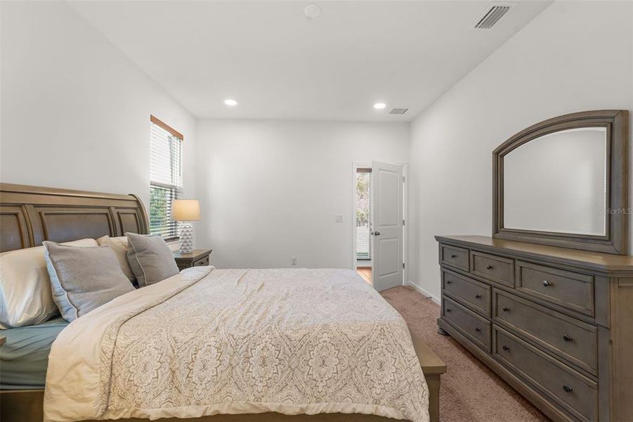 Furnished interior view inside a new home in Estates at Rivercrest, Sanford (Image 42).
