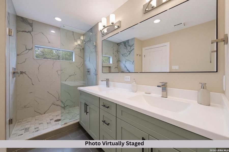 Furnished interior view inside a new home in , San Antonio (Image 15).