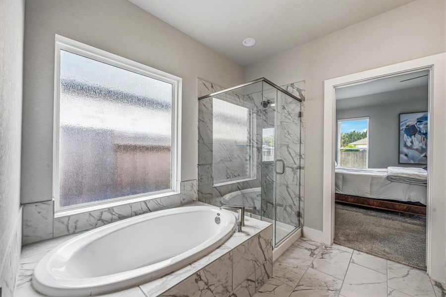 Furnished interior view inside a new home in Morton Creek Ranch, Katy (Image 24).