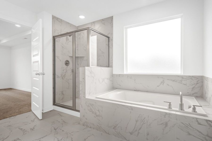 Furnished interior view inside a new home in Calista Farms, White House (Image 93).