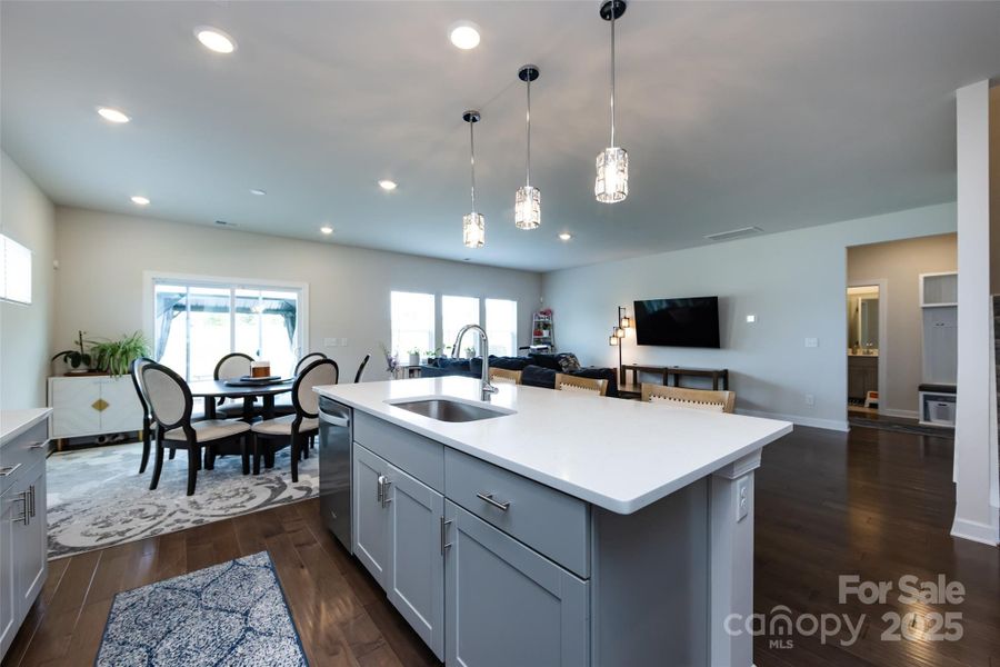 Furnished interior view inside a new home in Simpson Farms, Monroe (Image 31).