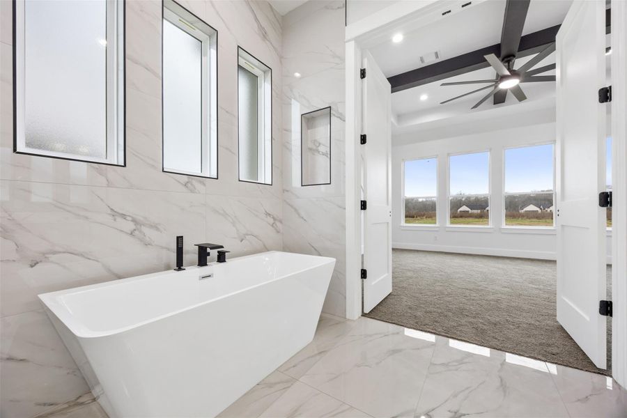 Furnished interior view inside a new home in , Dayton (Image 7).