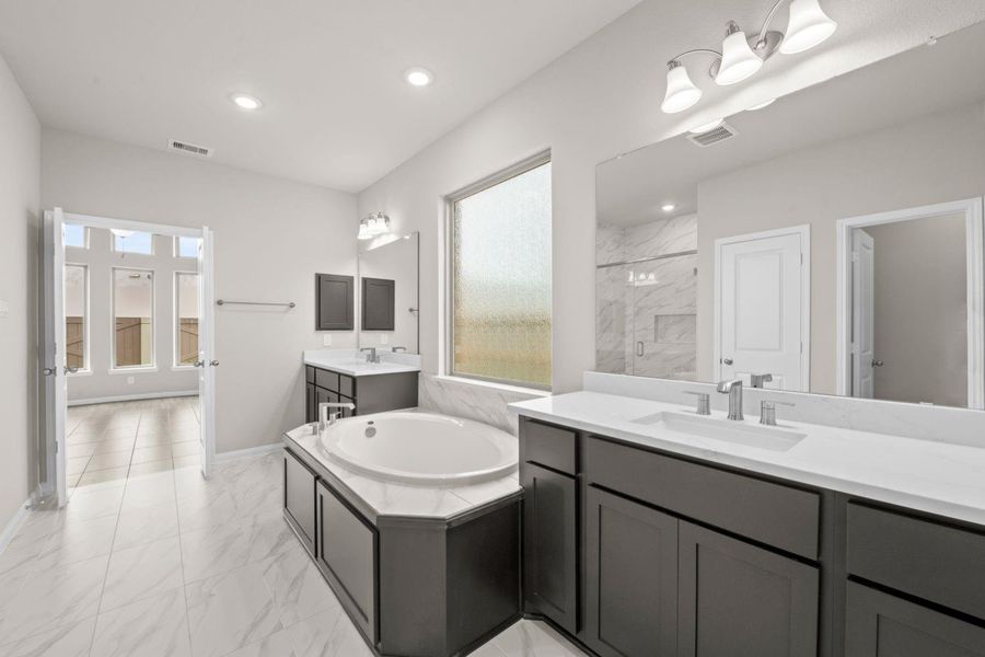 Furnished interior view inside a new home in Two Step Farm, Montgomery (Image 5). Furnished interior view inside a new home in Two Step Farm, Montgomery (Image 5).