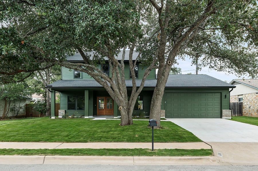 Front exterior of a new home in , Austin, TX, highlighting curb appeal (Image 2).