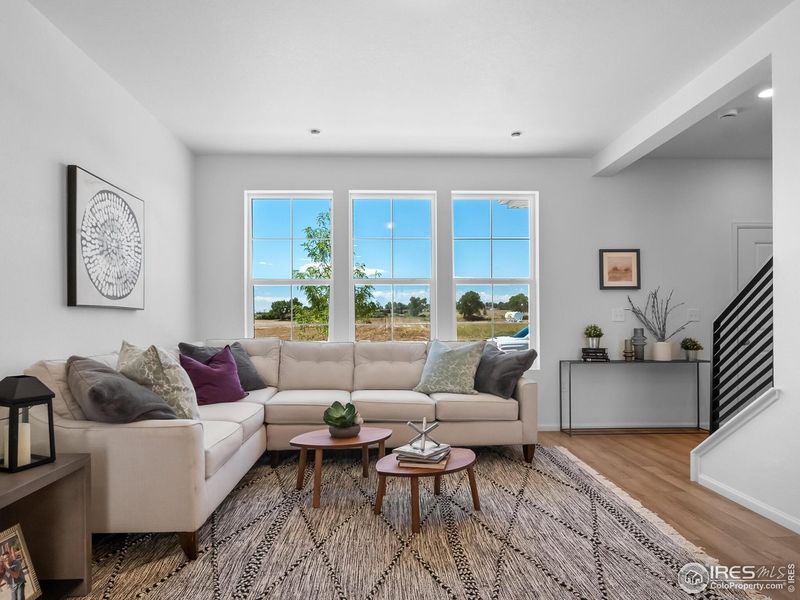 Furnished interior view inside a new home in , Johnstown (Image 15).