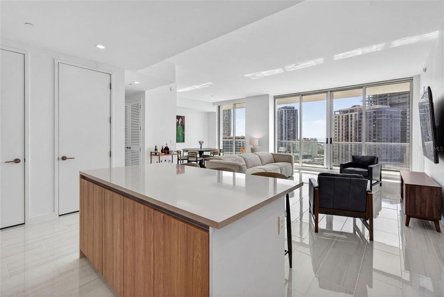 Furnished interior view inside a new home in , St. Petersburg (Image 19).