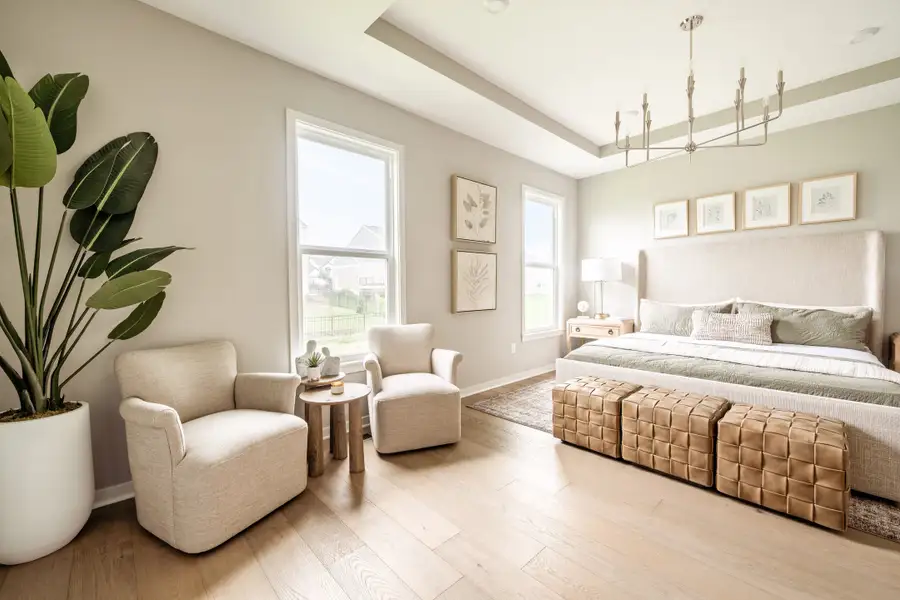 Representative furnished interior of a home built from the Linden by Fischer Homes in Leeland Farms, Fuquay Varina (Image 15). Representative furnished interior of a home built from the Linden by Fischer Homes in Leeland Farms, Fuquay Varina (Image 15).