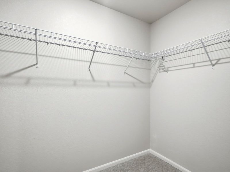 Spacious, unfurnished interior of a new home in Lorson Ranch: The Trail Collection, Colorado Springs (Image 17). Spacious, unfurnished interior of a new home in Lorson Ranch: The Trail Collection, Colorado Springs (Image 17).