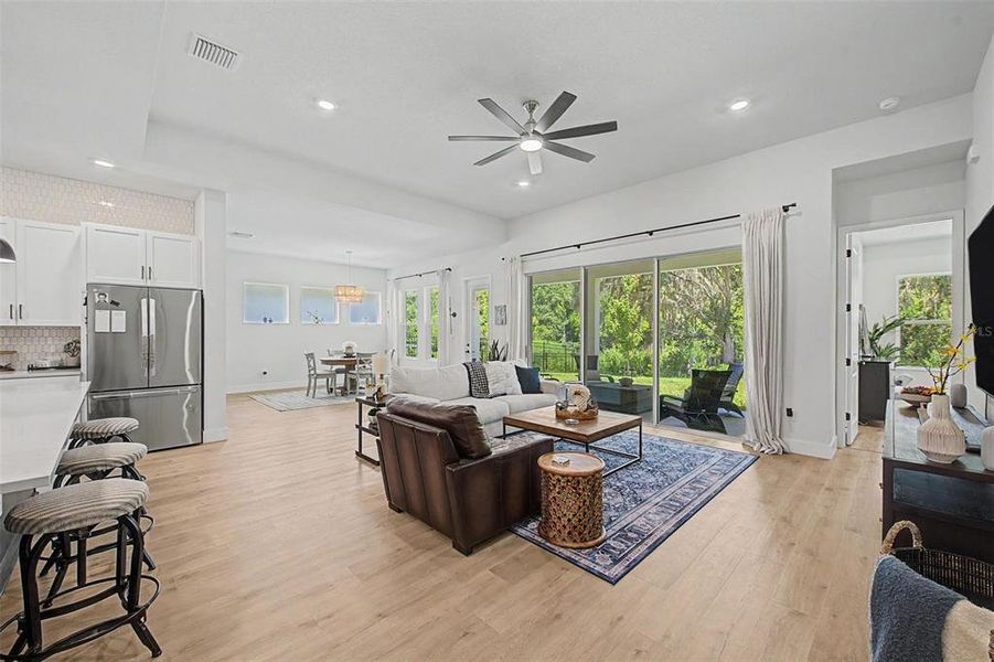 Furnished interior view inside a new home in , Wesley Chapel (Image 12). Furnished interior view inside a new home in , Wesley Chapel (Image 12).