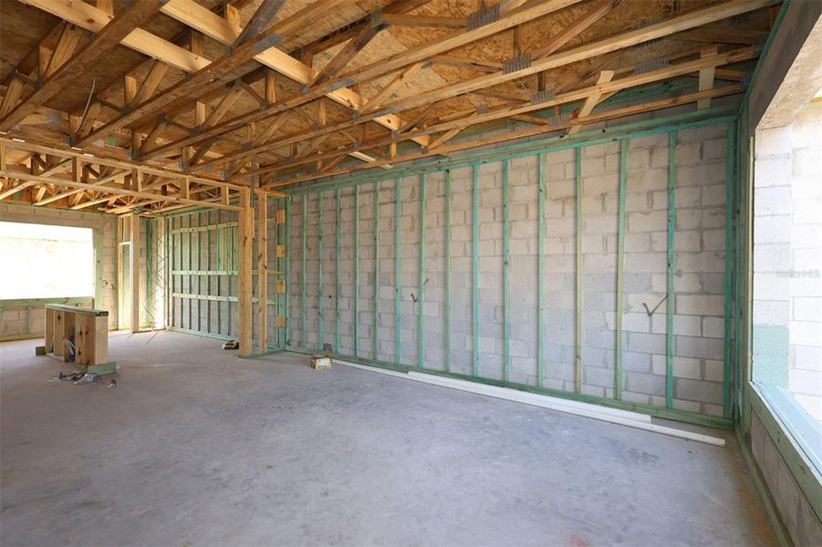 In-progress construction of a new home in Emerson Pointe, Apopka, FL (Image 11). In-progress construction of a new home in Emerson Pointe, Apopka, FL (Image 11).