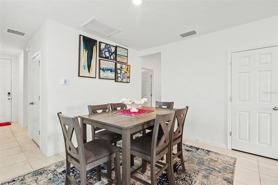 Furnished interior view inside a new home in Bradbury Creek - Classic Series, Haines City (Image 14).