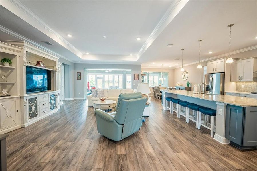 Furnished interior view inside a new home in , Ocala (Image 12).