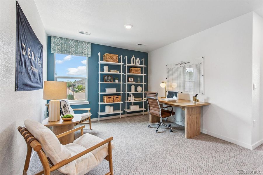 Furnished interior view inside a new home in Arcadia, Denver (Image 22). Furnished interior view inside a new home in Arcadia, Denver (Image 22).