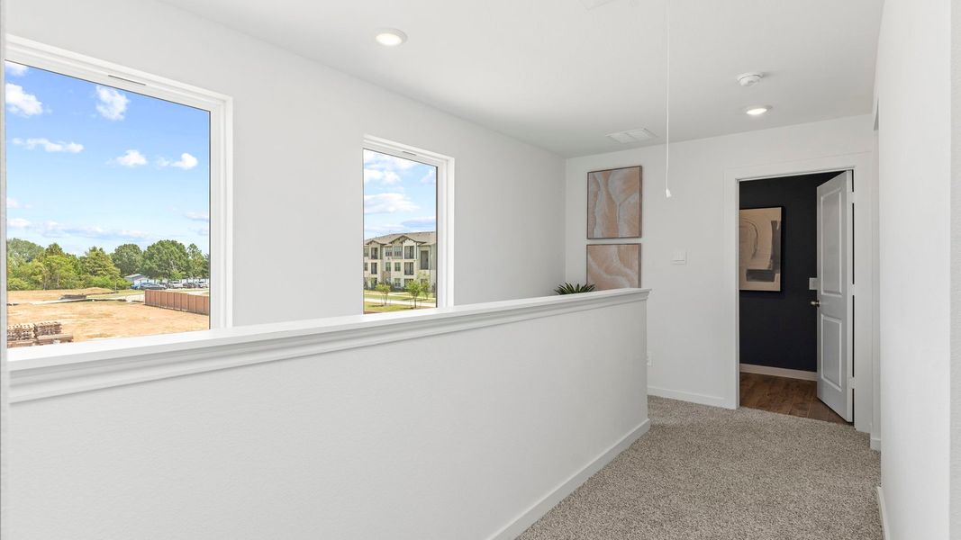 Spacious, unfurnished interior of a new home in Villarosa at Tamarron, Katy (Image 17).