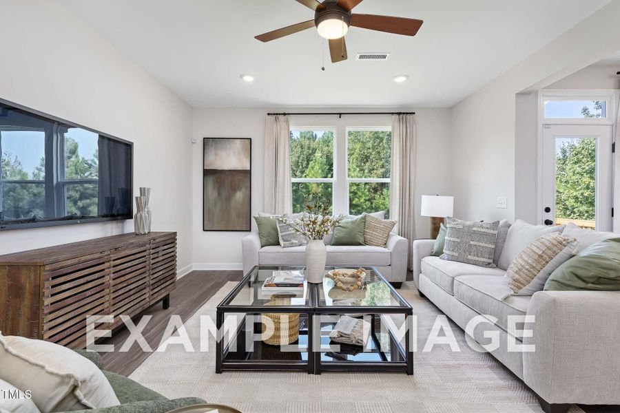 Furnished interior view inside a new home in Tobacco Road, Angier (Image 39). Furnished interior view inside a new home in Tobacco Road, Angier (Image 39).