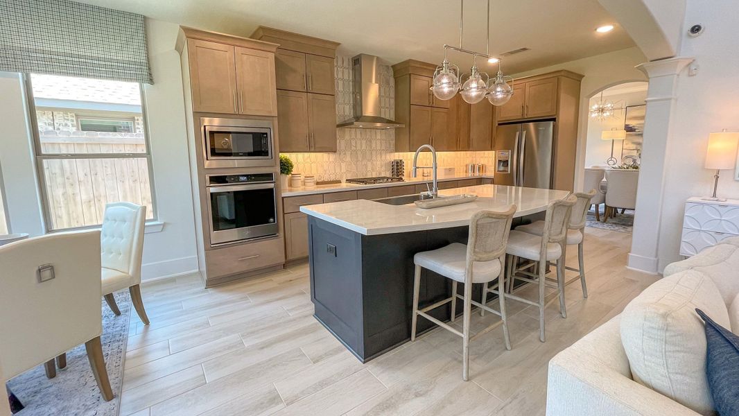 Furnished interior view inside a new home in Jordan Ranch, Katy (Image 15).