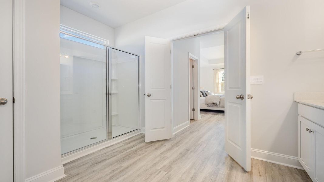 Furnished interior view inside a new home in Pine Hills at Cane Bay, Summerville (Image 2).