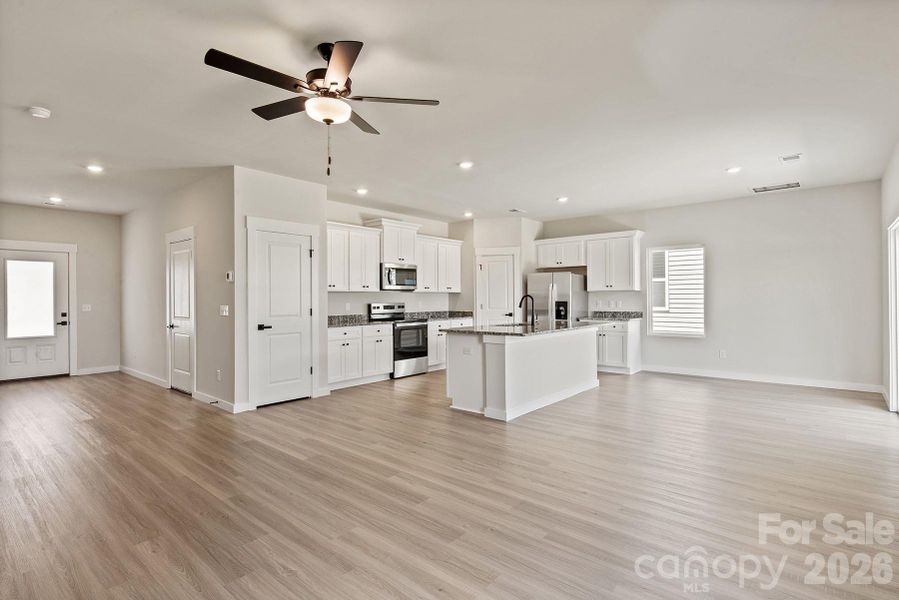 Furnished interior view inside a new home in Knights Bridge, Richburg (Image 7).