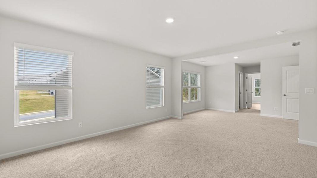 Spacious, unfurnished interior of a new home in Lost Creek, Dallas (Image 26). Spacious, unfurnished interior of a new home in Lost Creek, Dallas (Image 26).