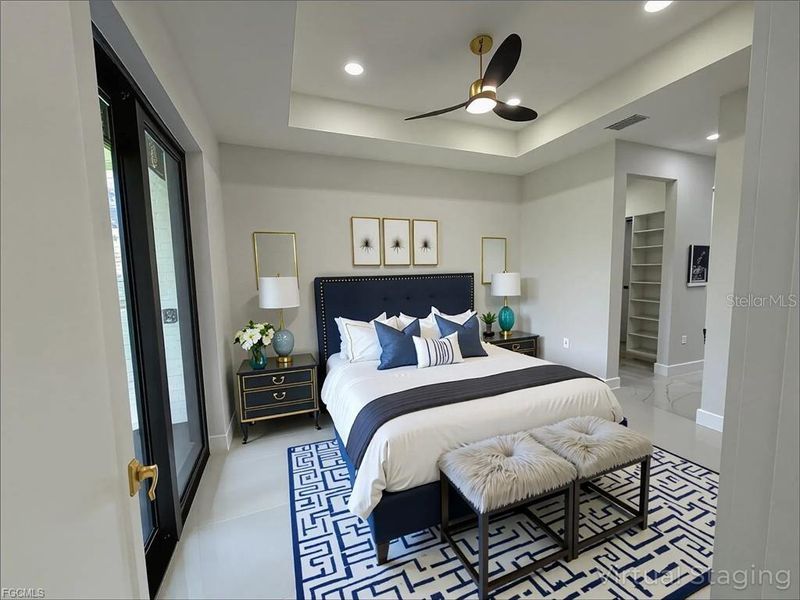 Furnished interior view inside a new home in , Lehigh Acres (Image 11). Furnished interior view inside a new home in , Lehigh Acres (Image 11).