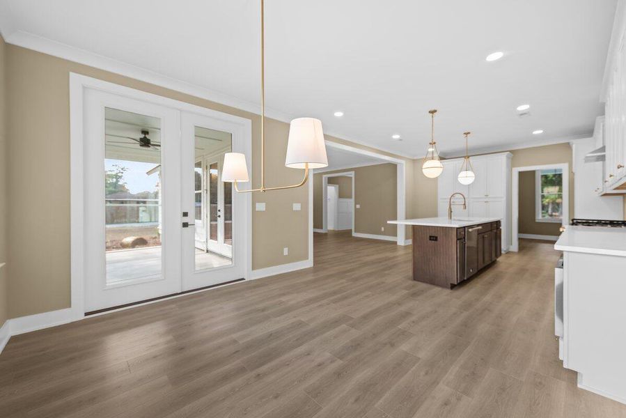 Spacious, unfurnished interior of a new home in , Awendaw (Image 24).