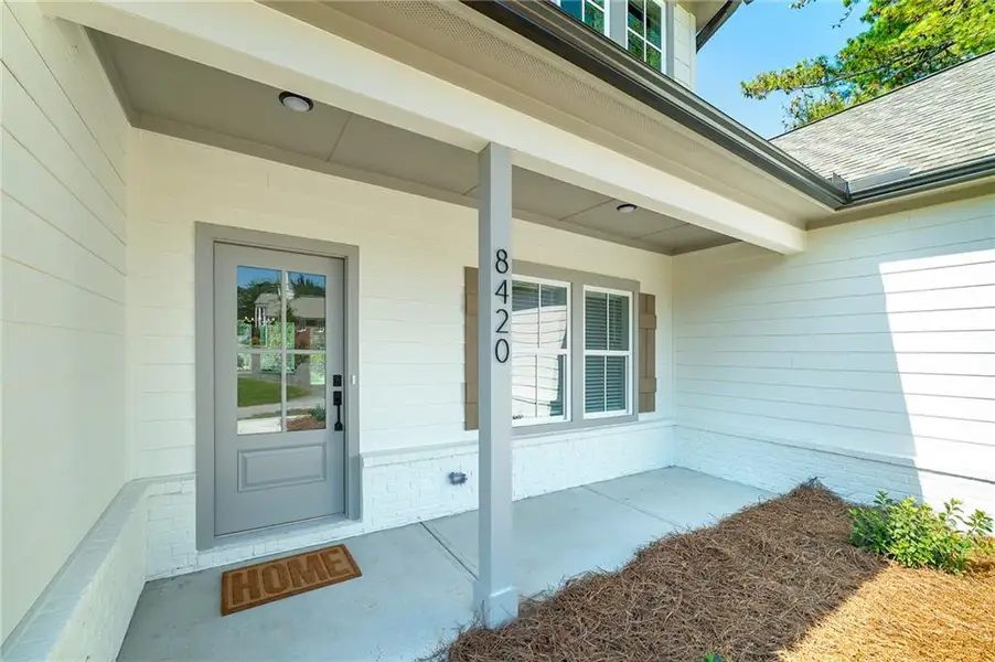 Exterior details and patio area of a home in , Gainesville (Image 3).