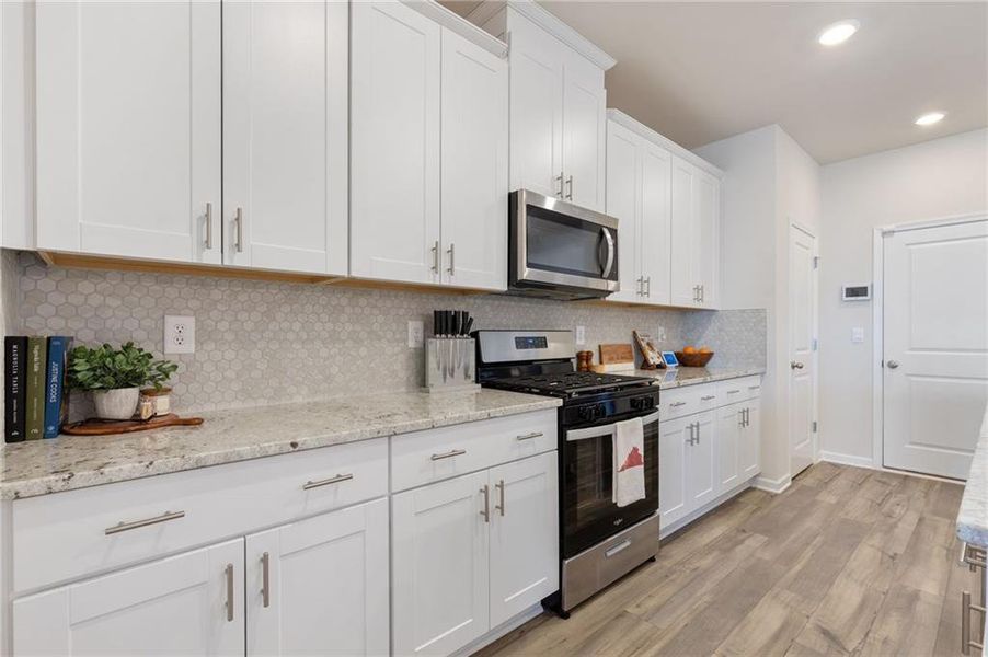 Furnished interior view inside a new home in Willowcrest Townhomes, Mableton (Image 15).
