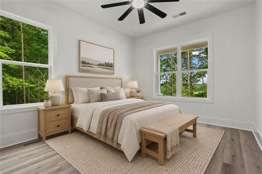 Furnished interior view inside a new home in , Jasper (Image 35). Furnished interior view inside a new home in , Jasper (Image 35).