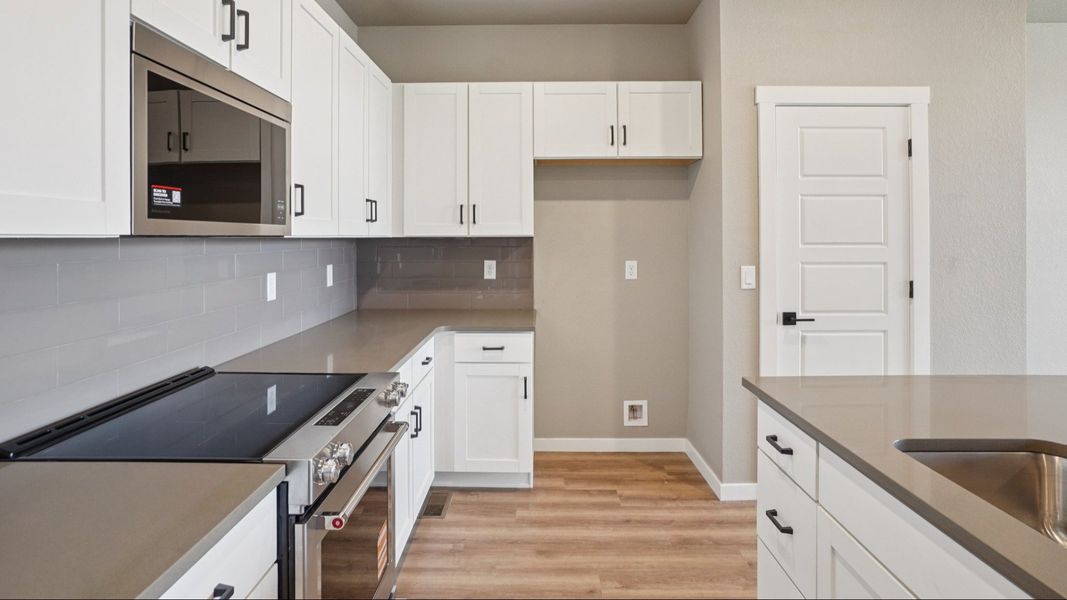 Furnished interior view inside a new home in Windler Townhomes, Aurora (Image 19).