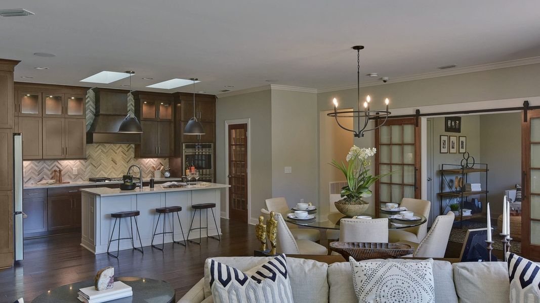 Representative furnished interior of a home built from the Promenade by Epcon Communities in The Courtyards at Lupton Village, Fort Lupton (Image 14). Representative furnished interior of a home built from the Promenade by Epcon Communities in The Courtyards at Lupton Village, Fort Lupton (Image 14).