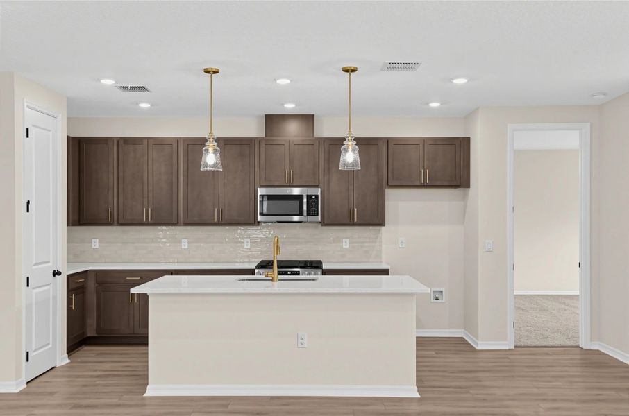 Furnished interior view inside a new home in Ardisia Park, New Smyrna Beach (Image 6).