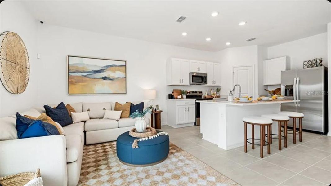 Furnished interior view inside a new home in Skye Ranch Community Group Page, Sarasota (Image 11).