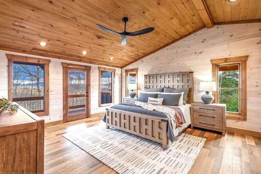 Furnished interior view inside a new home in , Blue Ridge (Image 8). Furnished interior view inside a new home in , Blue Ridge (Image 8).