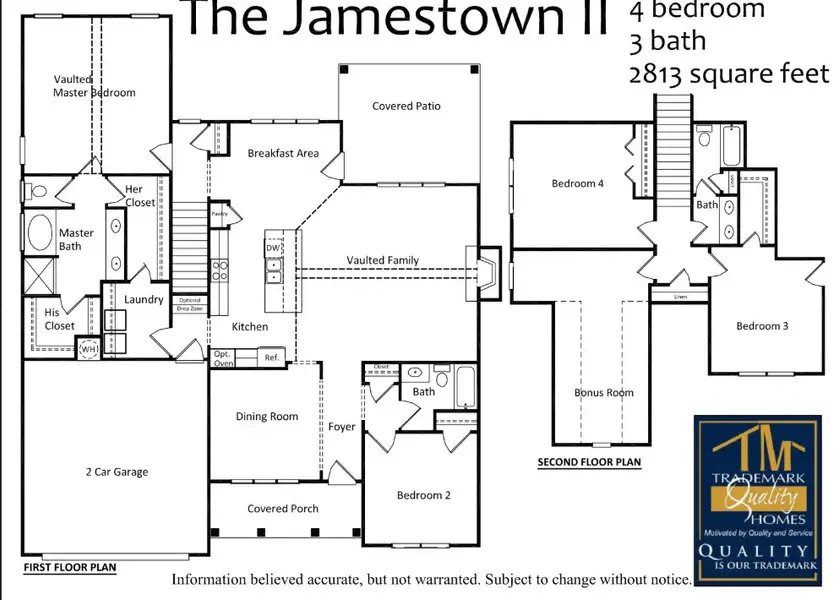 2D floor plan layout of this home in Blackwelder Bluff, Bowdon, GA (Image 2).