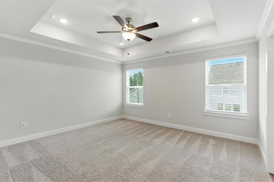 Spacious, unfurnished interior of a new home in The Village at Shallowford, Kennesaw (Image 18). Spacious, unfurnished interior of a new home in The Village at Shallowford, Kennesaw (Image 18).