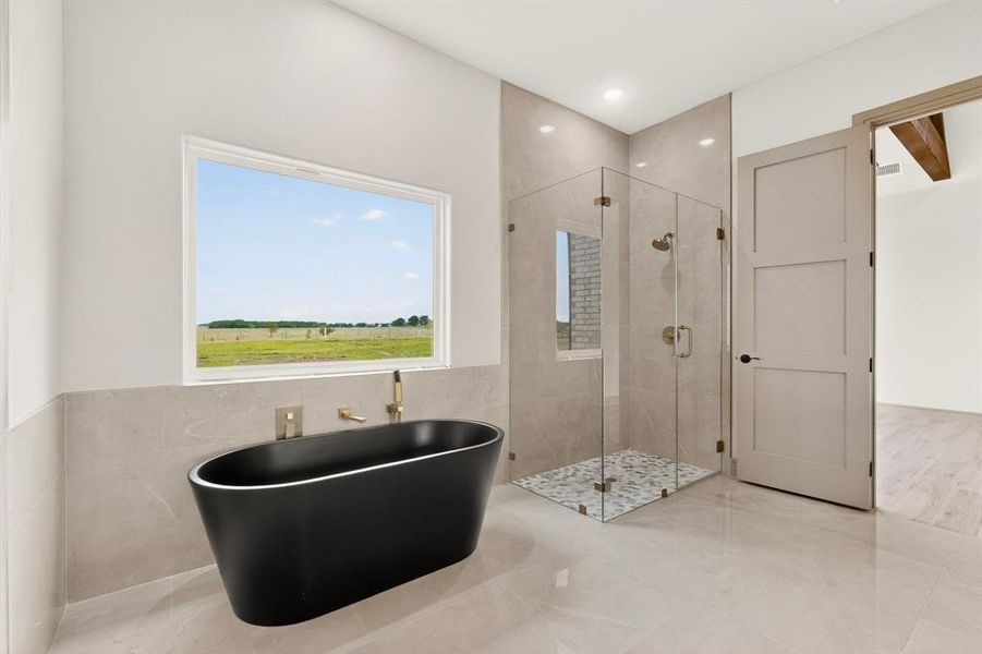 Furnished interior view inside a new home in , Celeste (Image 13).
