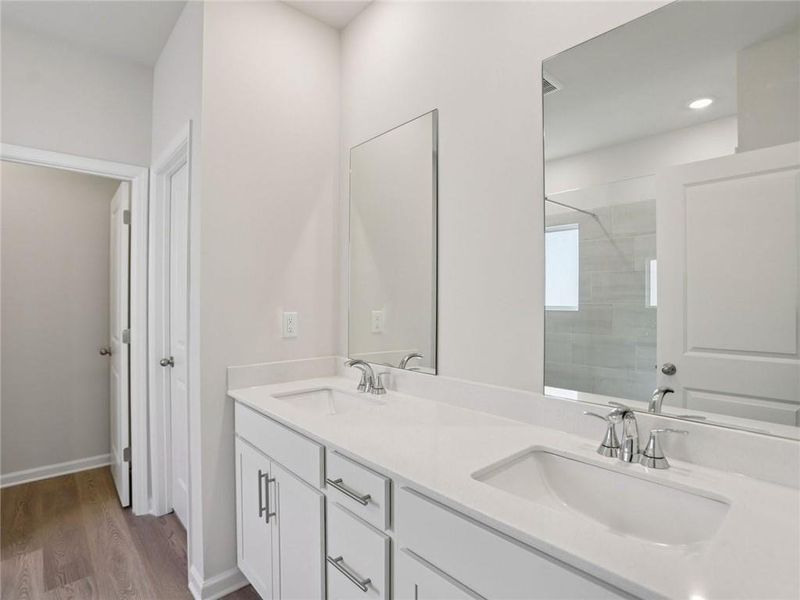 Furnished interior view inside a new home in River Pointe, Monroe (Image 5).