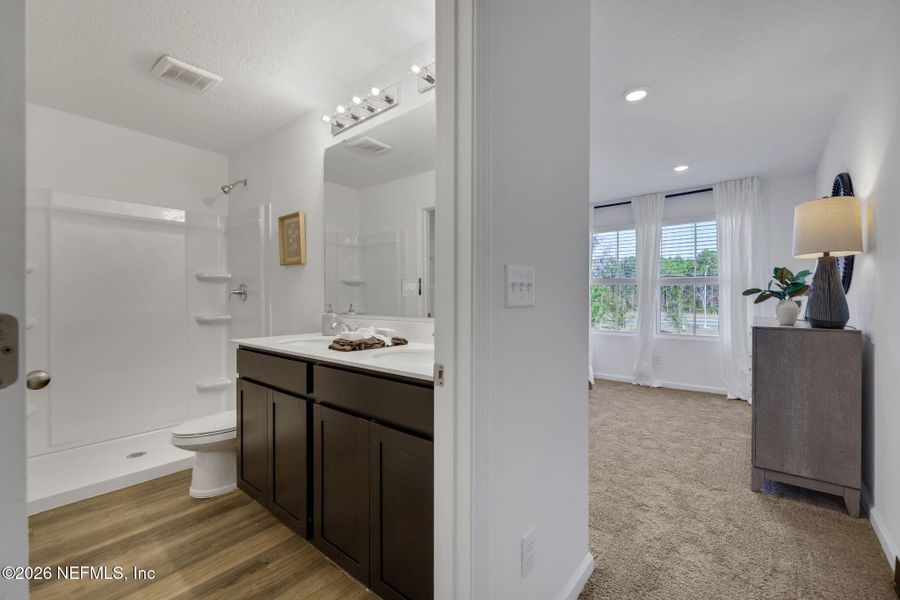 Furnished interior view inside a new home in , Jacksonville (Image 13).