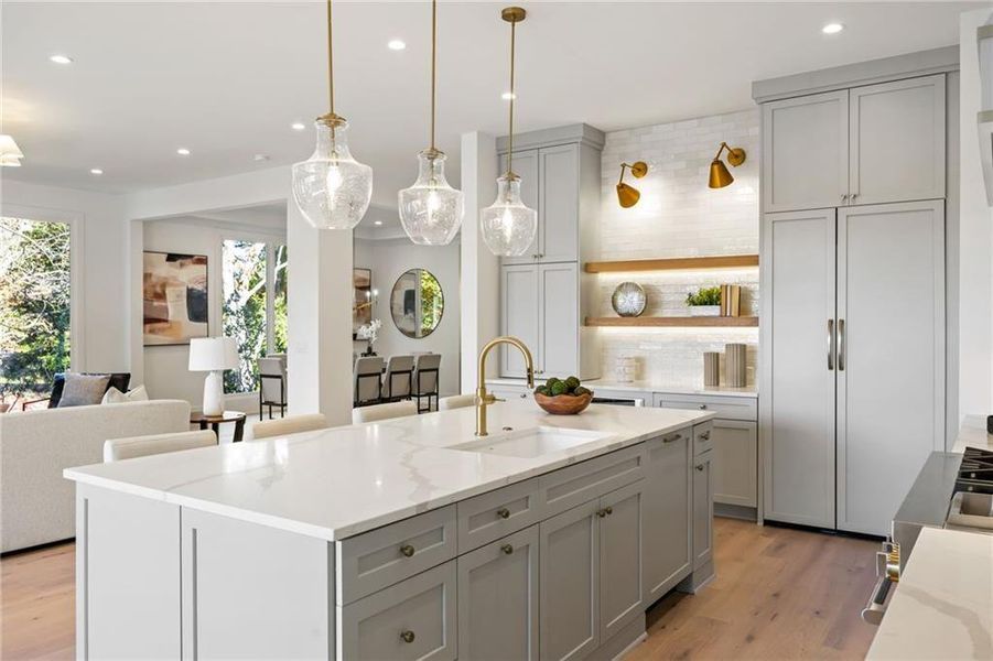Furnished interior view inside a new home in , Chamblee (Image 8).