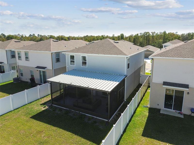 Exterior details and patio area of a home in Conner Crossing, Spring Hill (Image 2). Exterior details and patio area of a home in Conner Crossing, Spring Hill (Image 2).