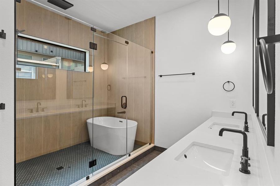 Furnished interior view inside a new home in , Dallas (Image 6). Furnished interior view inside a new home in , Dallas (Image 6).