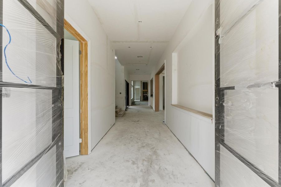 Step into the grand entrance of this meticulously designed home.