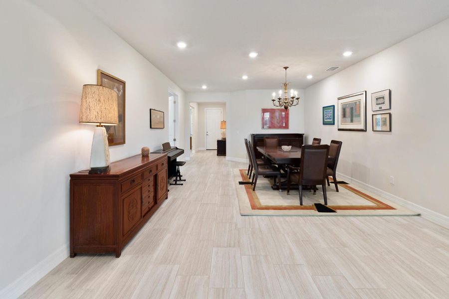 Furnished interior view inside a new home in , Port St. Lucie (Image 24).