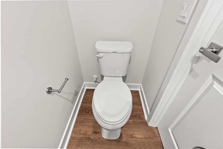 Furnished interior view inside a new home in Lakes at Riverbend Townhomes, Navassa (Image 6).