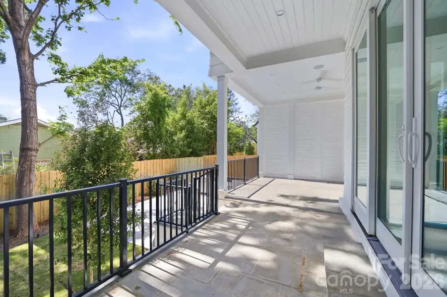 Exterior details and patio area of a home in , Davidson (Image 3).