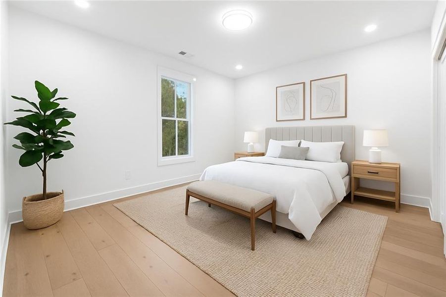 Furnished interior view inside a new home in , Cumming (Image 10).