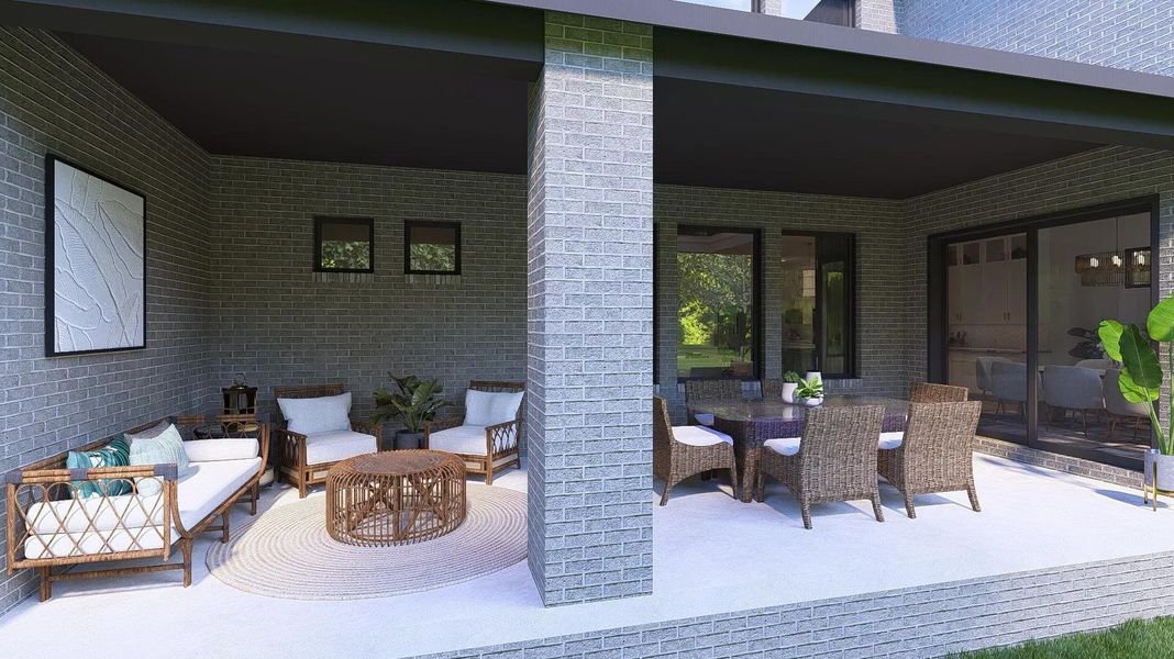 The Waylon Outdoor Living Area The Waylon Outdoor Living Area