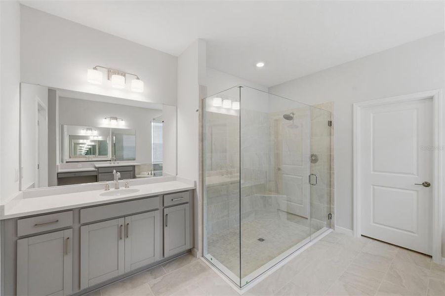 Furnished interior view inside a new home in Hammock at Two Rivers, Zephyrhills (Image 15).