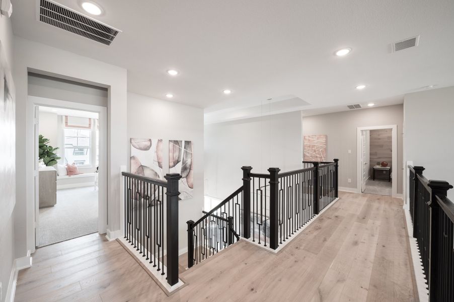 Representative furnished interior of a home built from the Casoria by Tri Pointe Homes in Solace Collection At Evergrove, Richmond (Image 27).