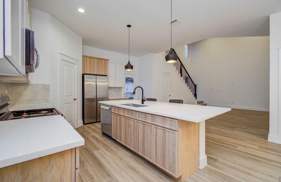 Kitchen from other angle Kitchen from other angle